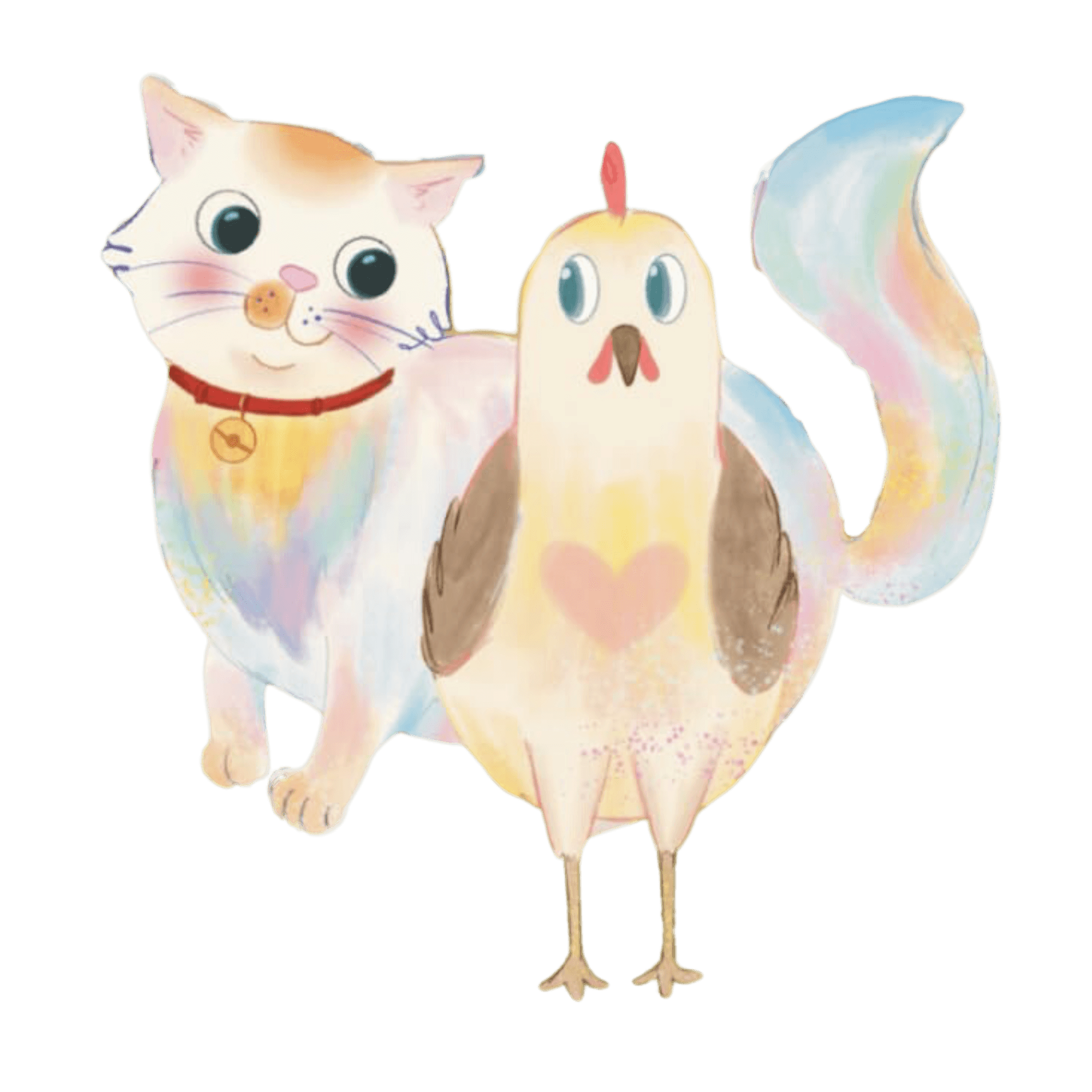 Zen the Cat and Little Hen